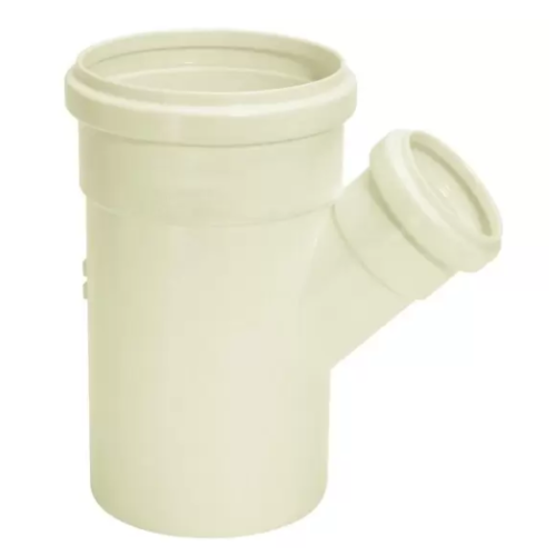 Junção Simples de 100 x 50mm para Esgoto Amanco